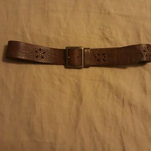 Hollister leather belt size M